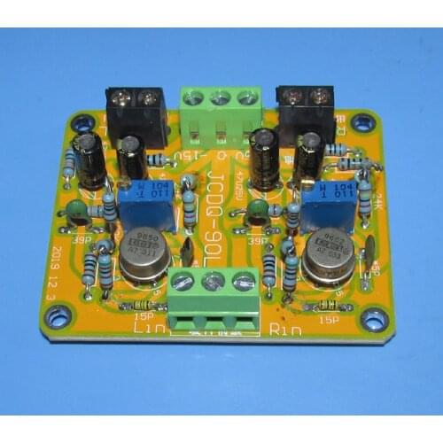 Gold seal operational amplifier OPA637 DC preamplifier board JCDQ90G, 5 times DC voltage amplification