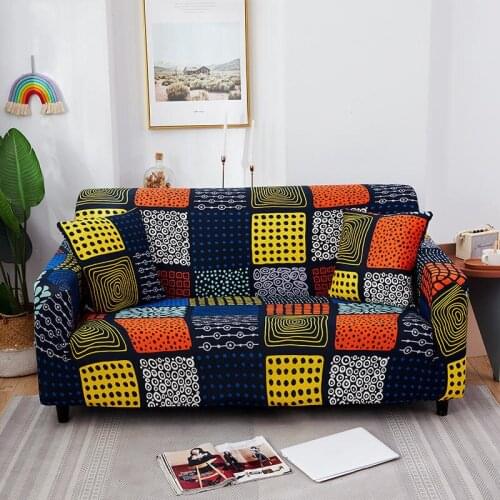 Floral sofa protector sofa covers for living room elastic stretch slipcover sectional corner sofa covers 1/2/3/4-seater