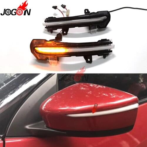 For Nissan Kicks Note e-Power 2017 2018 Car Accessories Dynamic LED Turn Signal Light Side Wing Mirror Indicator Blinker Lamp