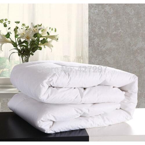 European Duck Down Quilt Doona Comforter Blanket Queen Or Make Any Size 445GSM