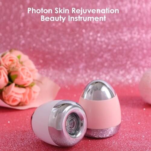 Photon Skin Rejuvenation Beauty Instrument Facial Ultrasonic Importer Mini Beauty Device EMS Micro Current Eyes Lips Skin Care