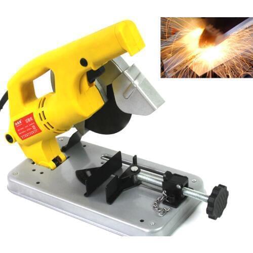 Electric Mini Circular Saws Metal Wood Cutting Machine Table Sawing Machine Handheld Cutting Tools Woodworking Miter Saw JS-QG1