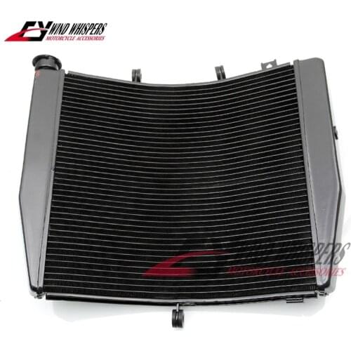 Motorcycle aluminum water Radiator Cooling For Kawasaki Ninja ZX-10R ZX10R ZX 10R 2008 2009 2010