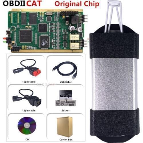 Can Clip V190/V195 Gold PCB Board chip A+ OBD2 Diagnostic Interface Tool DHL Free