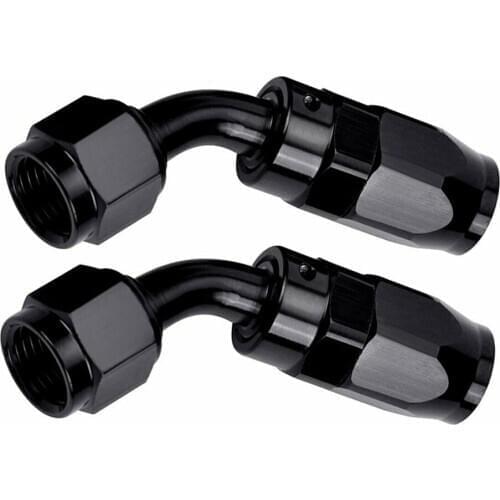 10ft 6an Nylon Stainless Steel Braided Fuel Hose With 6pcs Swivel Fitting Hose Ends Adapter Braided Fuel Line Hose Separator