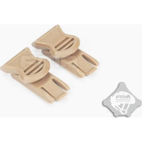 FMA Goggle Swivel Clips Set 19mm Side Rails Fast Helmet Airsoft Mount Helmet Accessory 2pcs