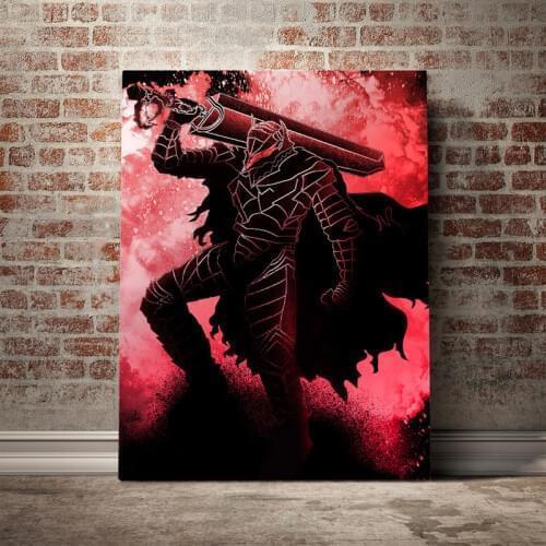 Berserker Fate Poster Canvas Wall Art Decoration prints for living Kid Children room Home bedroom decor Painting decorative