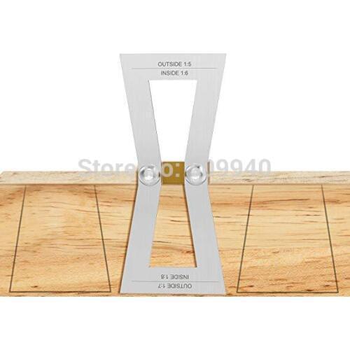 Hand Cut Wood Dovetail Marker Template Size 1:5-1:6 and 1:7-1:8 Wood Measuring tool Dovetail Guide Tool