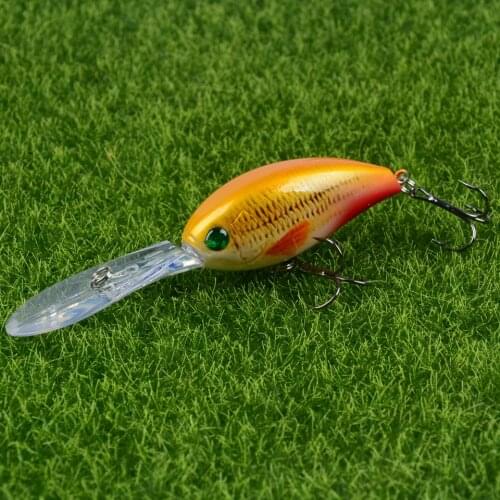 LINGYUE 1PCS Big Crank Bait Fishing Lure 11cm 18.5g Deep Diving Wobblers Isca Artificial Bait Fishing Minnow Leurre Long Shot