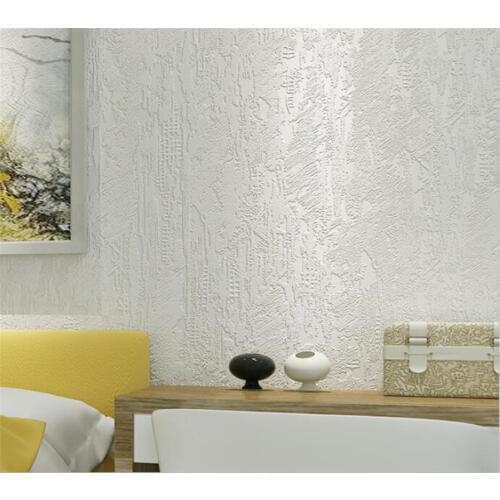 Modern minimalist mottled nonwoven fabric wallpaper living room bedroom pure color plain 3d wall paper roll behang Beibehang