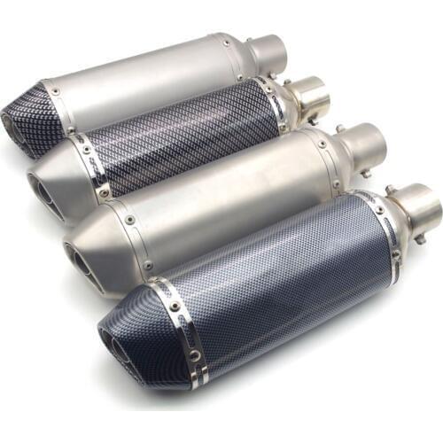 Universal motorcycle exhaust Pipe Escape moto muffler DB killer FOR v strom tmax transalp 650 honda shadow 750 burgman mt 07
