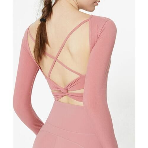 Yoga Tops Willow leaf China