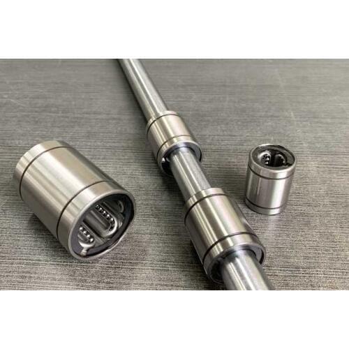 1pc 30mm LM30UU with steel cage linear ball bearing 30x45x64mm LM30GA