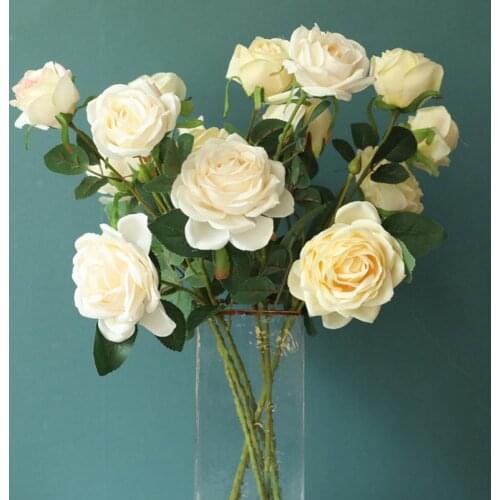 1Pc Artificial Rose Flower Arrangement Plant DIY Garden Party Home Wedding Decor