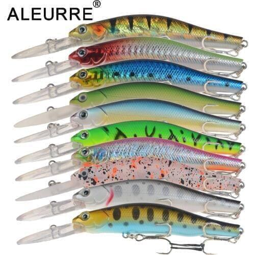 1pc Sinking Minnow Fishing Lures Wobblers Pesca Isca Artificial Leurre Peche Jerkbait Carp Fishing Hard Bait 12cm 13.5g