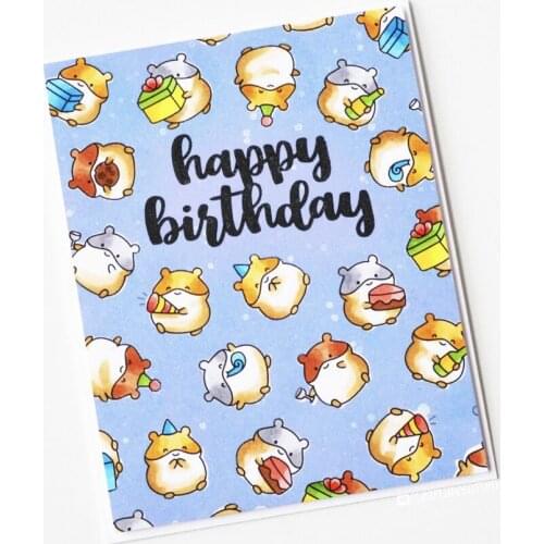 11x16 animal New Transparent Clear Rubber Stamp Sheet Cling Scrapbooking Photo Album PaperCard DIY Craft