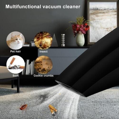 120W 12V 6000Pa Wireless Handheld Vacuum Cleaner Portable USB Rechargeble Cleaner Mini Dust Catcher for Car Home Office Cleaning