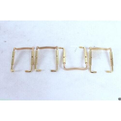 20 Pcs violin chin rest Clamps Screw Golden Color Strong VIolin Parts Fiddle