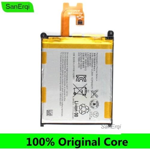 Battery For SONY Xperia Z2 L50w Sirius SO-03 D6502 D6503 LIS1543ERPC Mobile Phone Battery 3200mAh SanErqi