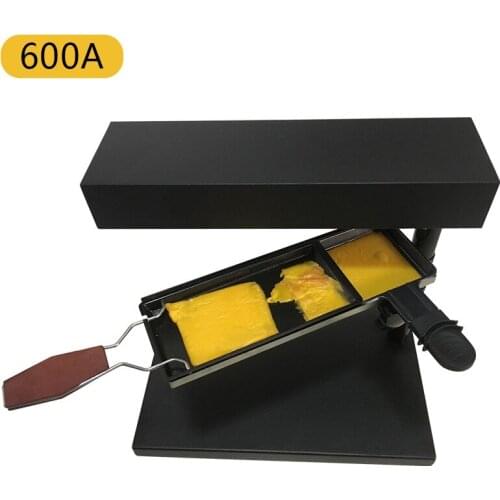 CM600A Cheese heating machine 600W Cheese electric grill 220V semicircular triangle plate cheese melting equipment, the bracket