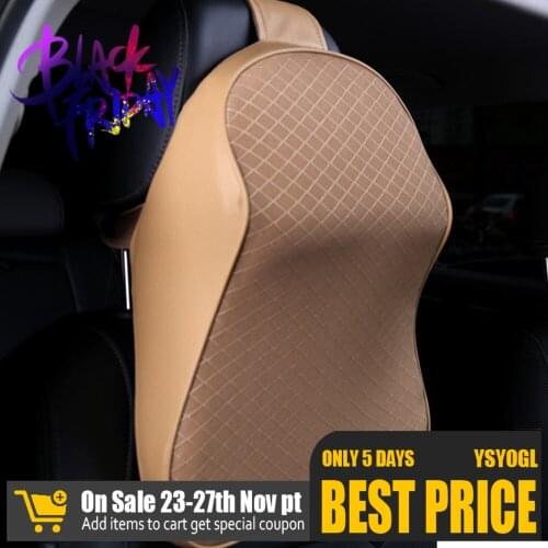 Car Neck Pillow 3d Memory Foam Head Rest Pillow Adjustable Auto Headrest Pillow Travel Neck Cushion Support Holder Seat Pillow