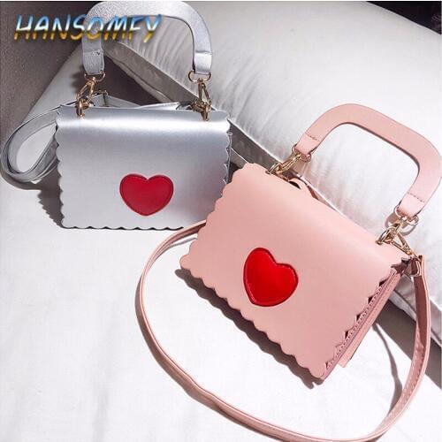 HANSOMFY Red Women's Bags
