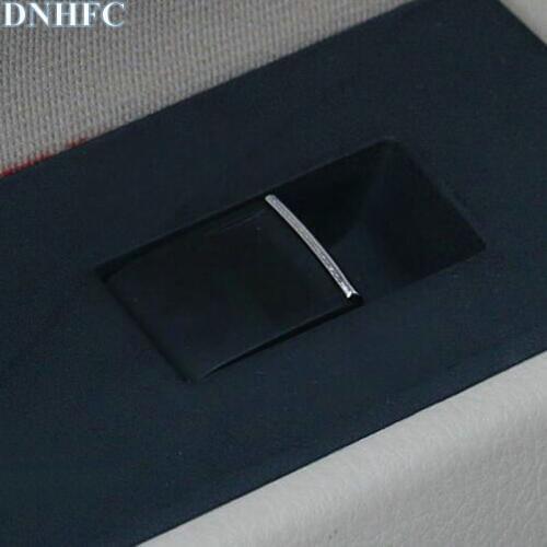 DNHFC Car window lift buttons decorate sequins for Toyota Corolla Camry RAV4 2012 -2017 car accessories ABS 7PCS/SET