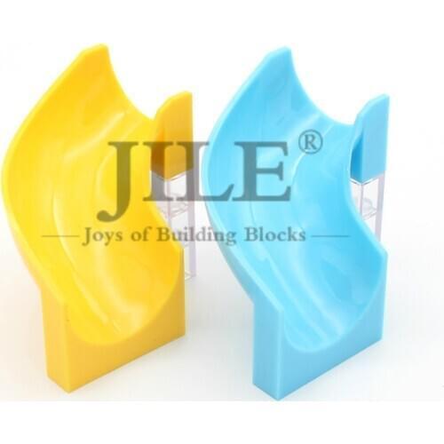 Moc Slide Playground 6x6x6 Curved 90 Degrees 28387 DIY Building Blocks Bricks Compatible with Assembles City Street View Toys