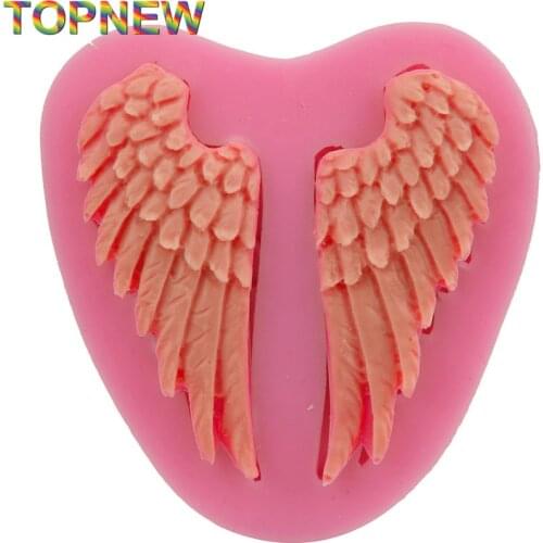 Angel Wings Fondant Silicone Cake Mold Cake Decorating Tools Baking Kitchen Accessories 2796