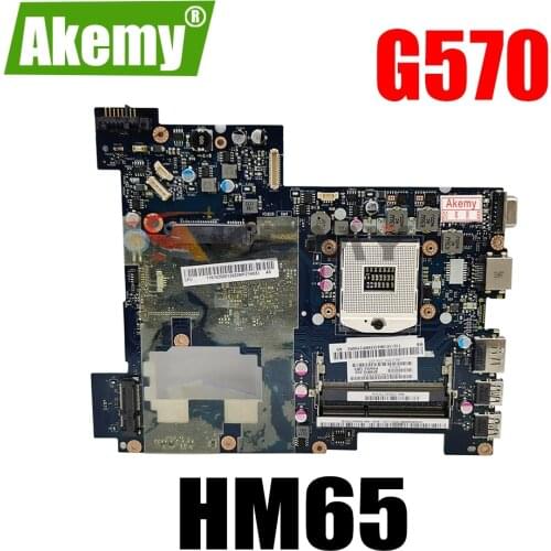 PIGW2 LA-675AP Laptop motherboard For LENOVO G570 HM65 15’ inch Mainboard PIGW2 LA-675AP