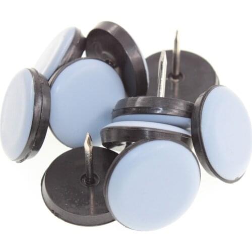38MM Nail On Furniture Pads,Furniture Sliders Hardwood Floor Protectors for Chair/Table/Dresser/Cabinet/Sofa/Couch Leg Glides