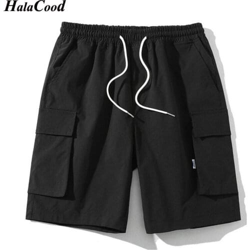 HALACOOD Fitness Sweatpants Shorts Man Summer Gyms Workout Male Breathable Quick dry Sportswear Jogger Beach Brand Short Pants
