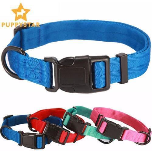 Pet Dog Collar Product Adjustable Dog Breathable Cute Collar For Small Cat Medium Large Dog Puppy Alaska Network Collar YS0054