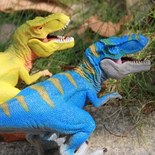 Tyrannosaurus Rex Dinosaur Model Series Static Solid Action Figures Animal Model Collection Dinosaur Toys Children Decoration
