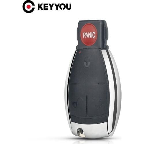 KEYYOU 10x 3 Button For Benz C E S CLS W204 W202 W212 W211 W203 W205 Replacement Remote Car Key Case Cover For Mercedes