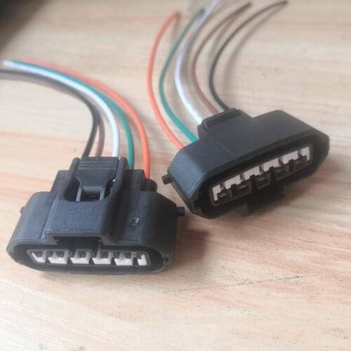 1pcs/lot 5 Pin/Way Auto Mass Air Flow Connector MAF Plug Wire Harness Pigtail For TOYOTA Lexus Mazda Pentium B70 MG640945-5