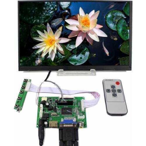 10.6inch LTL106AL01 1366x768 IPS HD Lcd panel Remote control+HD MI VGA 2AV lcd Controller board VS-TY2662-V1