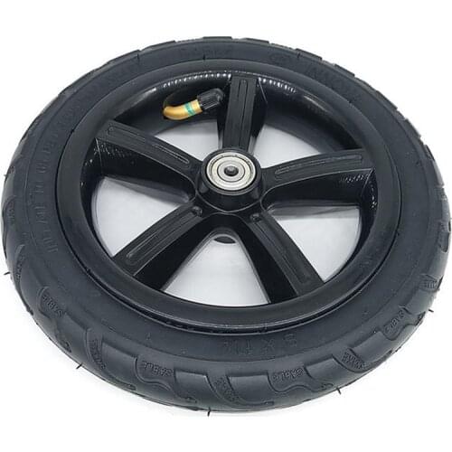 8 Inch Electric Scooter Tire 8X1 1/4 (200*45) Pneumatic Tire Full Wheel Pneumatic Quiet Anti-skid Shock Absorption Scooter Parts