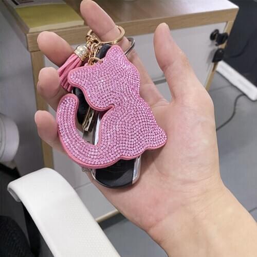 Anime Diy Handmade Sewing Kechain Art Animal Dolphin Cat keychains llavero Key for Jewelry Woman Charm llavera Free Shipping 1Pc