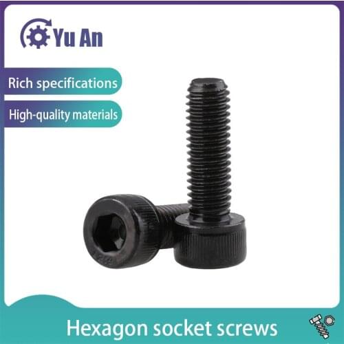 DIN912 Grade 12.9 Fine Tooth Hexagon Socket Screw / Young Tooth Screw / Bolt M16 M18 M20 * 1.5 Teeth 1PCS