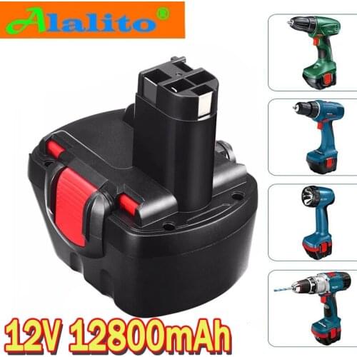For Bosch 12V12800mah PSR 1200 Rechargeable battery GSR 12V 12.8AH AHS GSB GSR 12V E-2 BAT043 BAT045 BAT046 BAT049 BAT120 BAT139