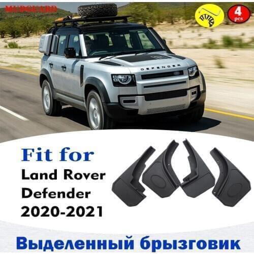 FOR Land Rover Defender Mudguards Splash Mud Flap Guard Fender Car Accessories Auto Styline Mudflaps Front Rear 4pcs