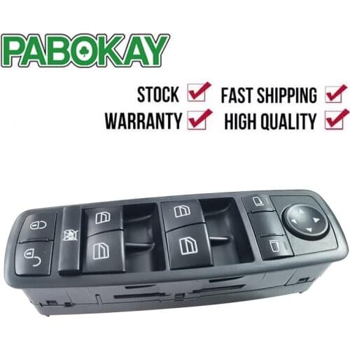 Electric Power Window Master Switch For Mercedes Benz B-Class W245 A-Class W169 2005 2006 2007 2008 2009 A1698206610