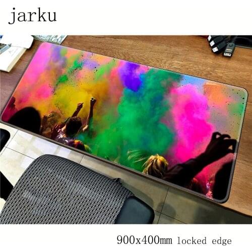 Holi Colors mousepad gamer 700x300X3MM Aestheticism gaming mouse pad notebook pc accessories laptop big padmouse ergonomic mats