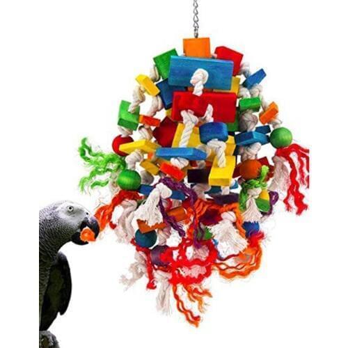 Pet Bird Toy Foraging Bird Toys Parrot For Cockatiels Budgie Parakeet Birds Toys Pet Toy Accseeories BT031