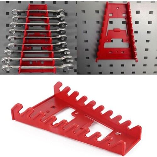 Multi Slots Spanner Storage Rack Wrench Holder Rail Tray Spanners Organizer Tool SCVD889