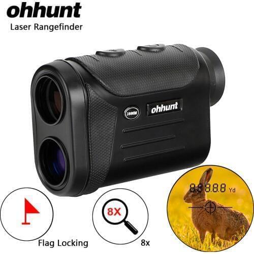 Ohhunt Hunting Optical Multifunction Laser Rangefinder 8X 600M 800M 1500M Monocular Range Finder Distance Meter Accurate Ranging