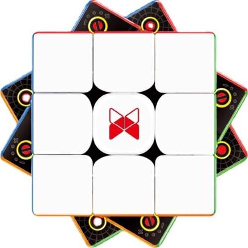 QiYi Feng 3X3X3 2nd Generation Magnetic Magic Cube Double Speed Stickerless New Smooth And Hand-speed Competition Magic Cube