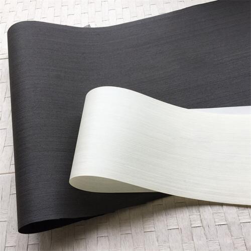 Technical Wood Veneer Engineering Veneer E.V. Black White 62x250cm Tissue Backing 0.2mm thick Q/C