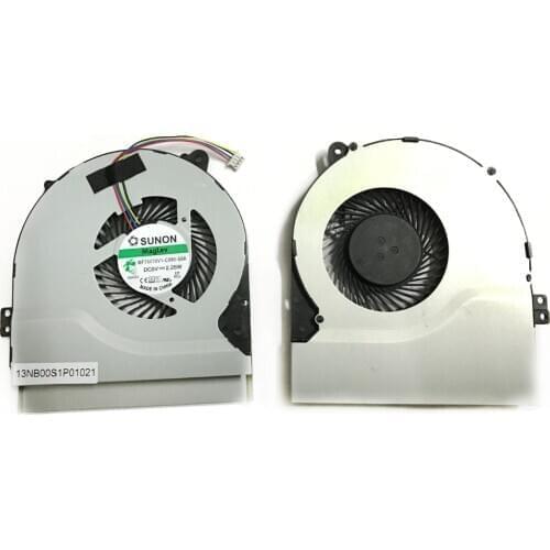 Brand New Original CPU Cooler for Asus X550 X550V X550C X550VC S56 S550CM X450 X450CA Laptop CPU Cooling Fan MF75070V1-C090-S9A